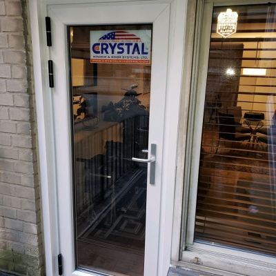 CTT -1450 White Aluminum Terrace Door